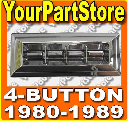 Buick chevy gm 4-button master power window control switch driver's left front