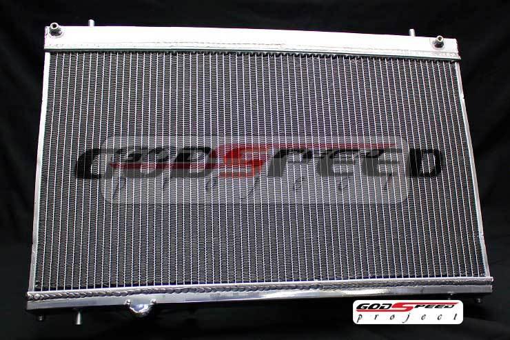 Godspeed 03-06 srt4 srt-4 turbo dodge neon aluminum racing radiator (turbo)