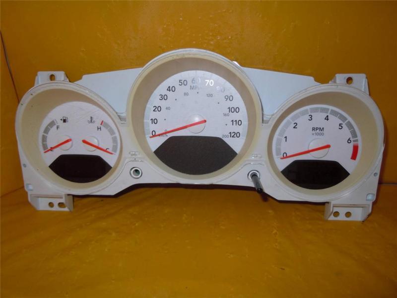 08 09 avenger speedometer instrument cluster dash panel gauges 64,284