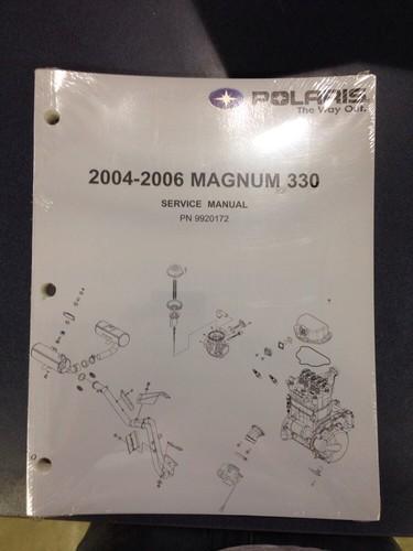 2004-2006 polaris magnum 330 service manual oem 9920172