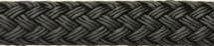 Buccaneer dock line double braid nylon - black - 5/8" x 35' 30-04435