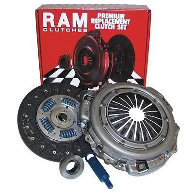 Ram clutch kit organic 1 1/16" dia shaft 10-spline 11" dia disc ford l6 v8 kit