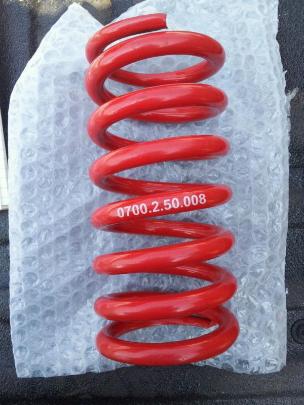 Pic performance red 7" 8kg coilover replacement springs(2.5" diamater str)qty 2