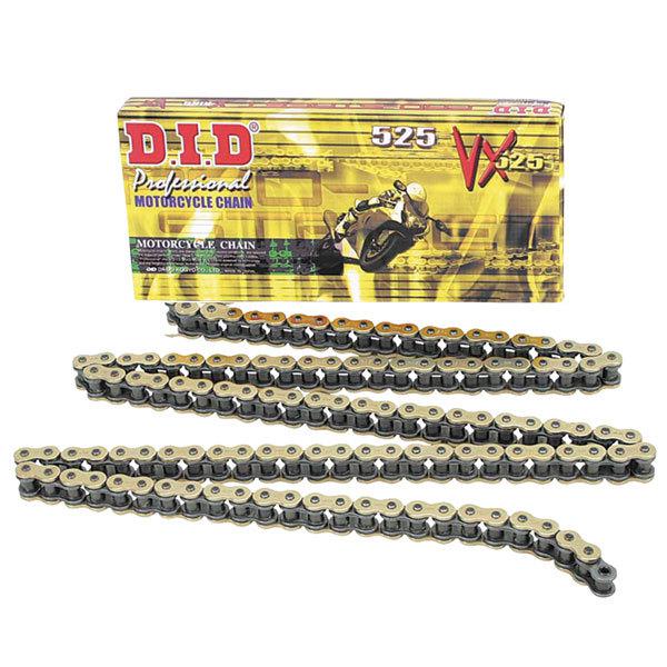 130 links d.i.d pro street x-ring 525vx series street chain-525vxx130zb