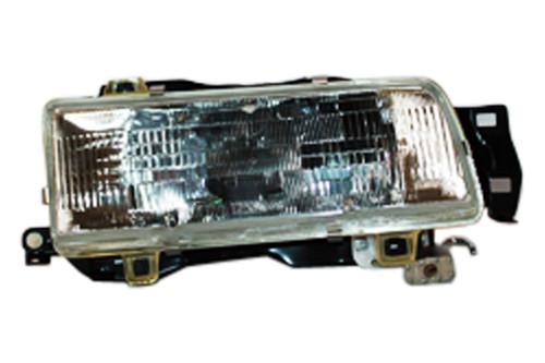 Tyc 20-1580-00 - 1992 toyota corolla right replacement headlight assembly