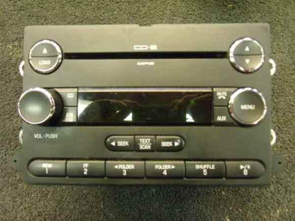 08-09 ford taurus sable oem 6 cd mp3 player radio lkq