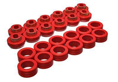 Energy suspension body mount bushings polyurethane red chevy gmc/olds setof20