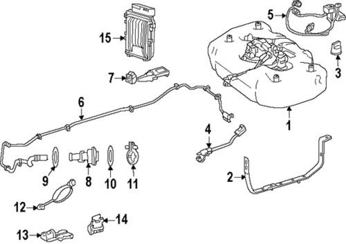 Mercedes-benz 0009951133 genuine oem factory original injector clamp