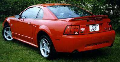 1999 2000 ford mustang spoiler - factory style