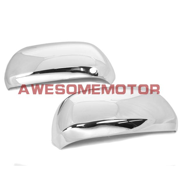 Brand new chrome side mirror covers hot for 08-10 toyota highlander 11-12 sienna