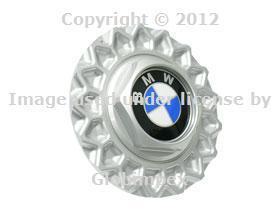 Bmw e32 e34 wheel center cap for 15" style (1) genuine oem + 1 year warranty