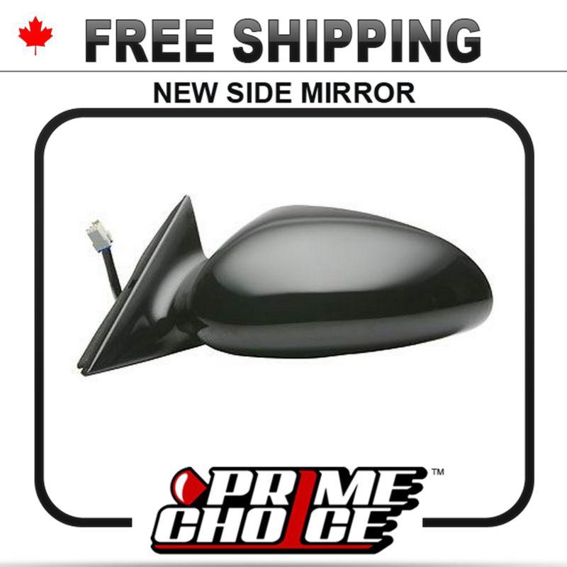 New power gloss black driver side view mirror 2000-2005 monte carlo left door