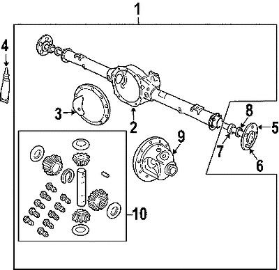 Chrysler 6036659aa genuine oem factory original axle shaft stud