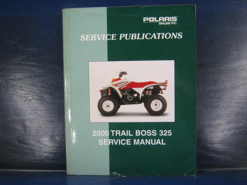 Polaris 2000 trail boss 325 service shop repair manual p/n 9915978