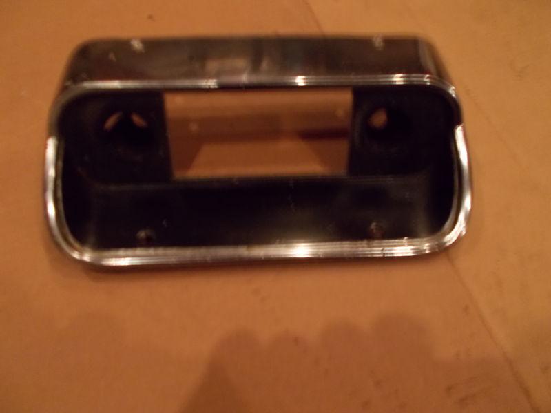 1967 67 1968 68 ford mustang shelby mercury cougar radio face plate trim bezel