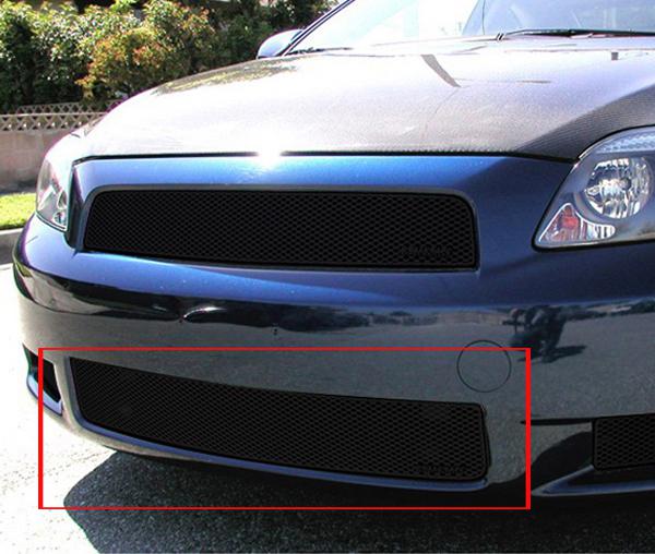 2005-2010 scion tc tc grillcraft lower black grille 1 piece grill toy1871b