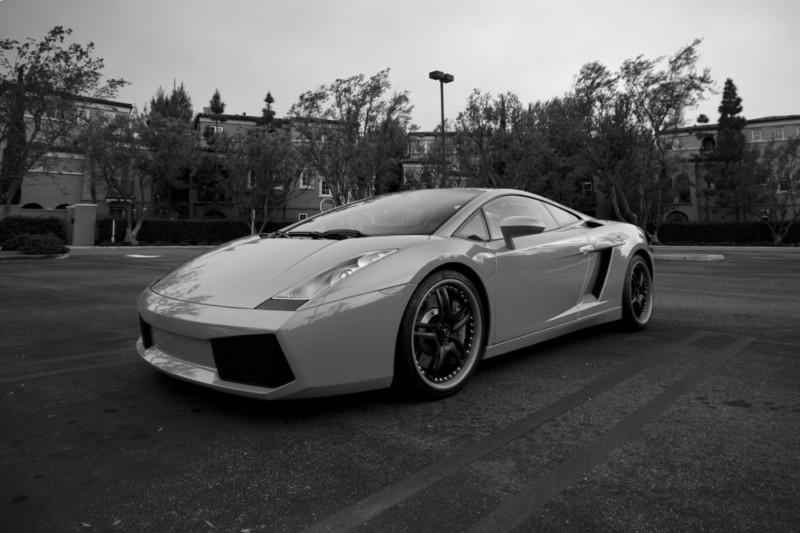 Lamborghini gallardo hd poster super car b&w print multiple sizes available