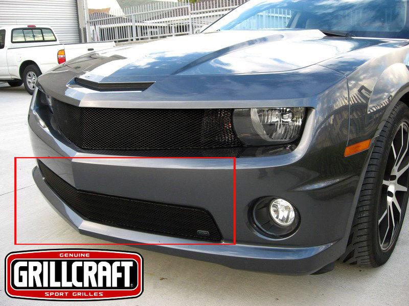 2010-2013 chevy camaro ls/lt/rs grill grillcraft  bumper black grille