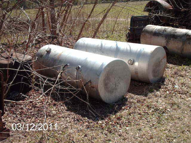 Truck fuel tanks