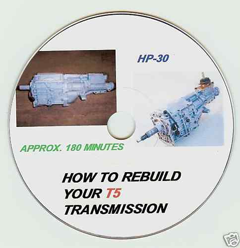 How to rebuild your mustang or camaro borg warner t5 transmission video "dvd" 