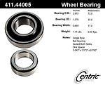 Centric parts 411.44005 rear wheel bearing