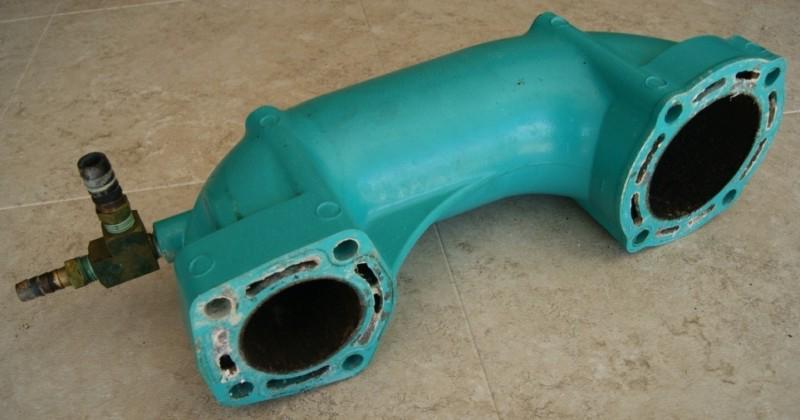 Kawasaki jet ski zxi 900 exhaust pipe riser mid head stx 750