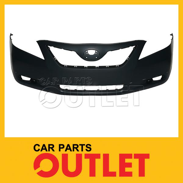 07-09 toyota camry se front bumper cover facial plastic primed for usa built v6