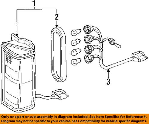 Jeep oem 4720501 tail lamp