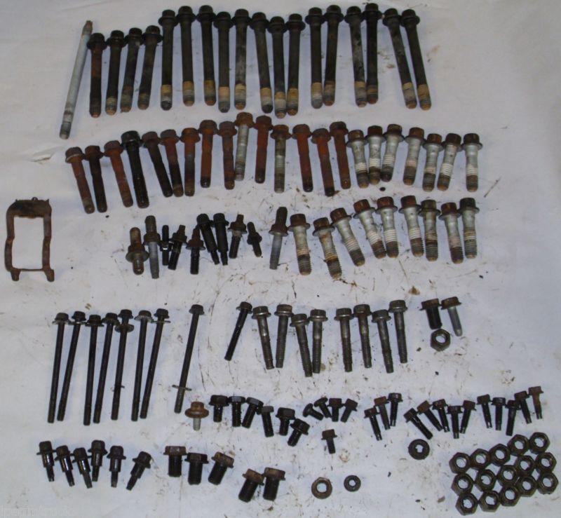 1996 chevy suburban engine assembly nuts and bolts assortment gmc 5.7l 350 k1500