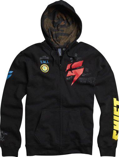 Shift racing mens brigade front zip hoody 2014