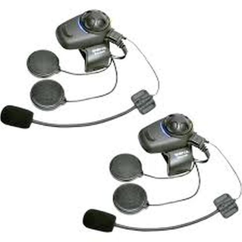 Sena smh5d-fm bluetooth stereo communi/intercom w/fm radio boom mic headset,dual