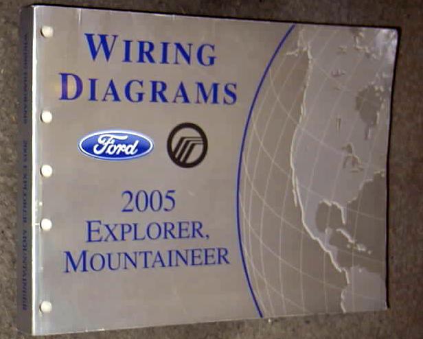 2005 ford explorer mercury mountaineer factory wiring diagrams sensors location