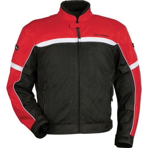 Tourmaster draft air series-2 jacket, red/black, med/md