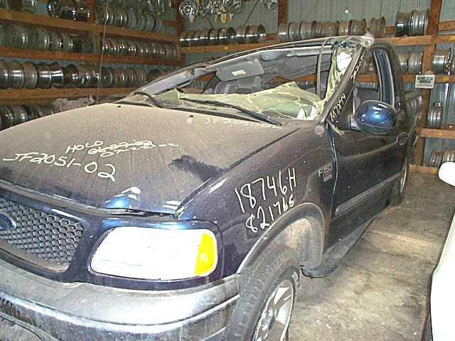 2002 ford f150 pickup 7844 miles steering column 344001