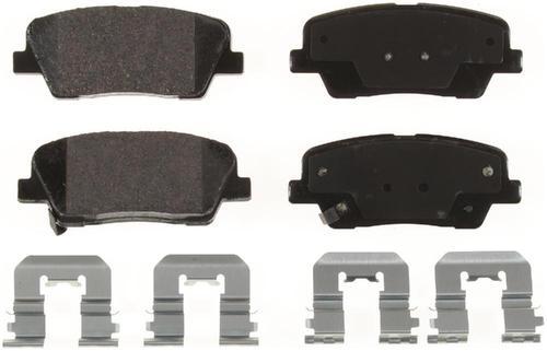 Bendix d1284 brake pad or shoe, rear-disc brake pad