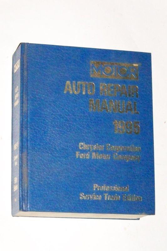 1992, 1993, 1994, 1995 motor auto repair manual, chrysler, ford