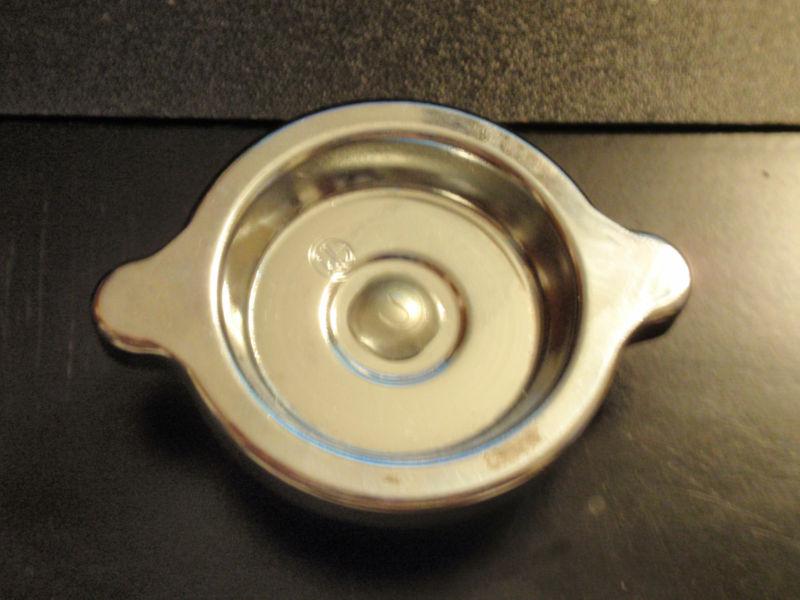 Chrome oil cover cap, chevrolet 1962,63,64,65,to 1980,  