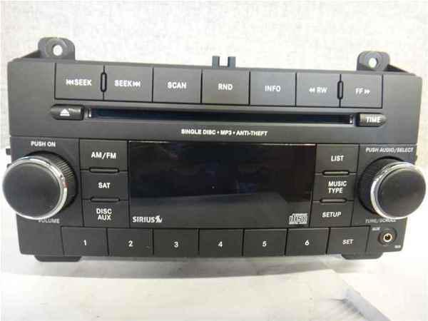 11 12 jeep grand cherokee radio with cd oem