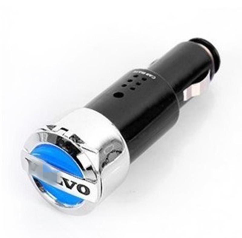 Universal for volvo logo auto car mobile phone ipad charger emblem 2usb