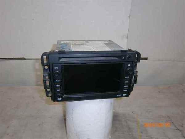 07 yukon navigation screen radio "as is" no ret oem lkq