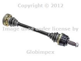 Bmw e36 (1992-1999)  axle shaft assembly rear left or right oem + warranty