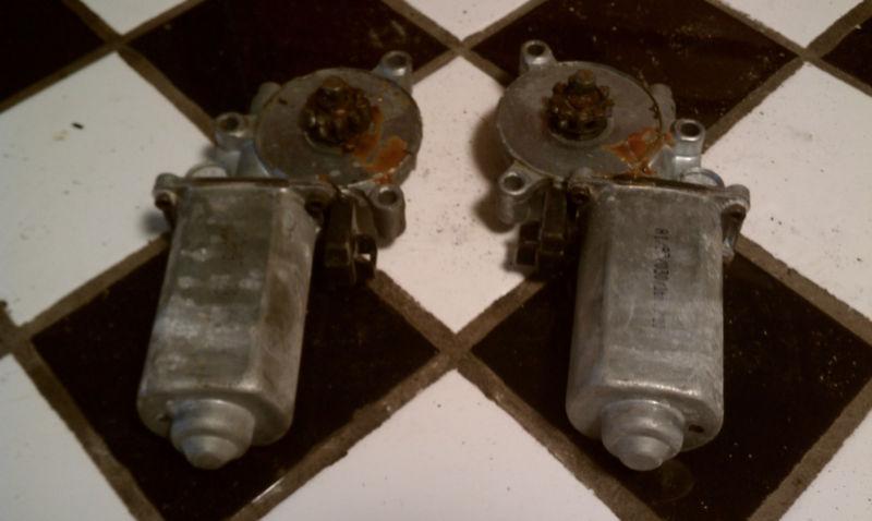 1992-2002 cadillac eldorado deville seville front power window motors pair