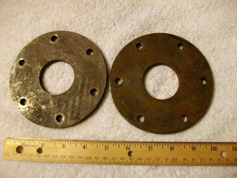 Ihc international harvester scout axle flange ? spacer ? hub flange pair