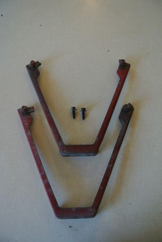 82-92 firebird ta front fender lower braces brackets lh driver rh passenger 