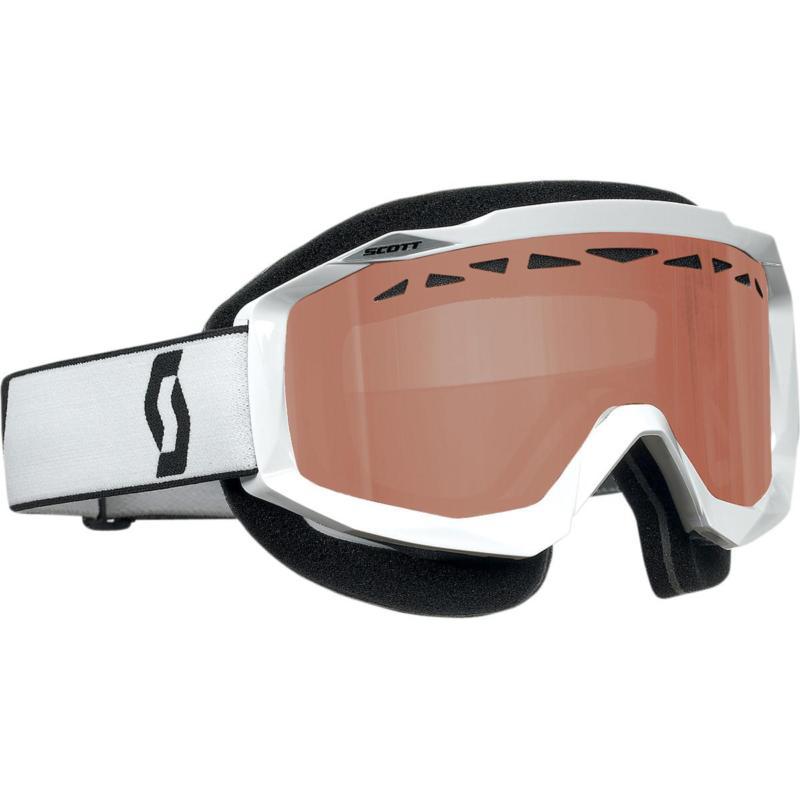 Scott usa hustle snowcross goggles white/rose lens