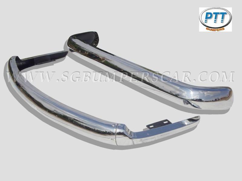 Vw bus t2 stainless steel bumper - early bay model (1968-1972)