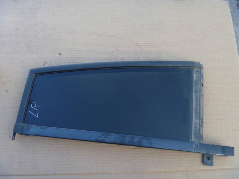 1993-1998 jeep grand cherokee left rear door glass window left door vent wing!