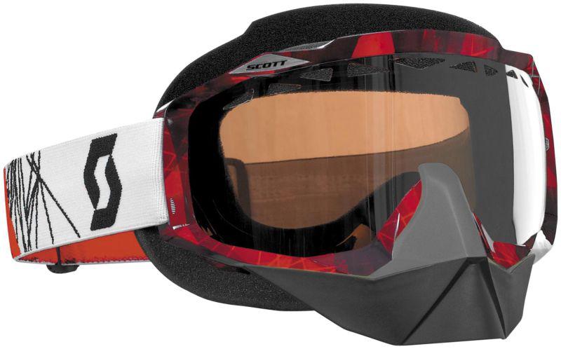 Scott usa hustle snowcross goggles prism/rose lens