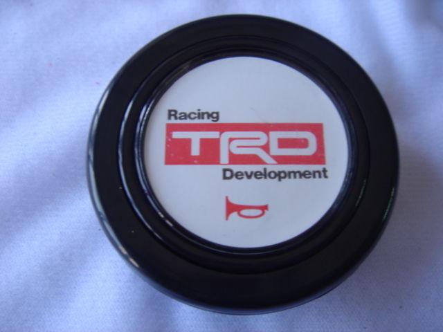 Trd car horn button steering wheel center cap