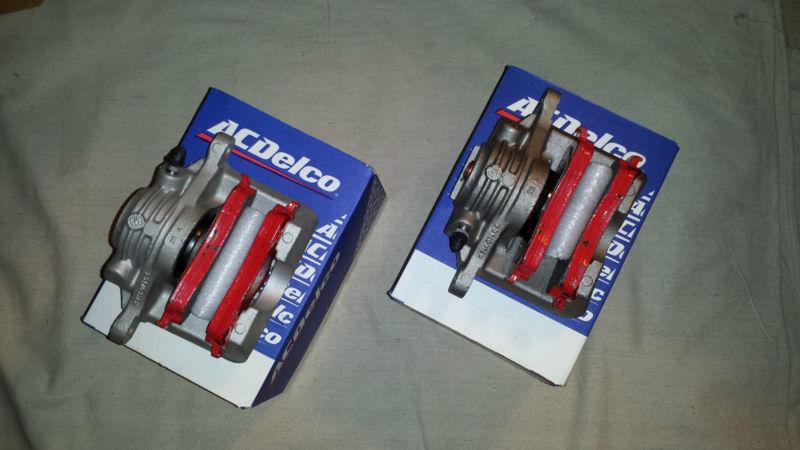 Acdelco 18r1160 rear left & 18r1150 rear right rebuilt calipers (with pads)